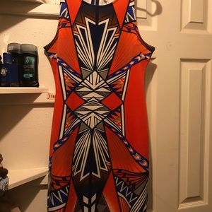 Size large, stretches a lot very comfortable